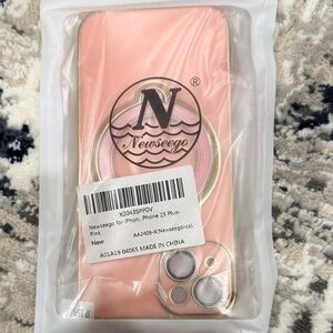 Pink Phone Case for iPhone 15 Plus